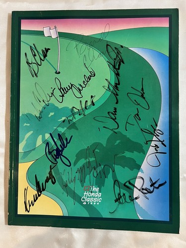 The Honda Classic Program 1994 - Signed Original - Rare Collectable - Own Today