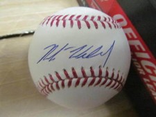 Nick Williams Philadelphia Phillies Signed MLB Baseball COA 