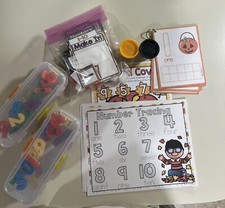 Magnetic Numbers 1-10 4 Sets With Halloween/Fall Activities Numbers 1-10 Math