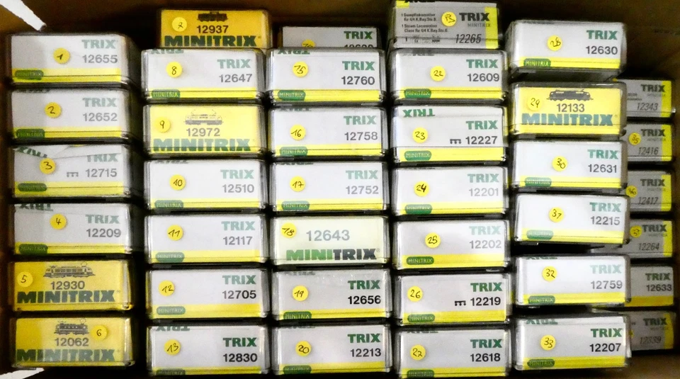 Minitrix 12265 Lokomotive Leerkarton Leerverpackung Spur N 1:160 10.21Ala å