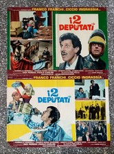 Lotto di N.2 Fotobuste - FRANCO E CICCIO I 2 DEPUTATI - Lobbycard Foto di scena