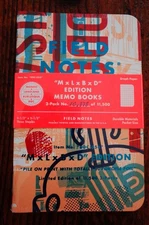 Field Notes MxLxBxD • (1) SEALED 3-Pack / DDC-054 / MONDO LANDLAND BURLESQUE DDC