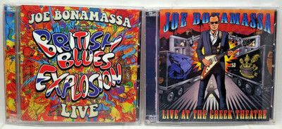 Joe Bonamassa CD Lot : Live at the Greek Theatre & British Blues Explosion
