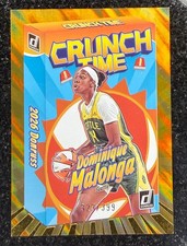2026 Donruss WNBA Dominique Malonga Crunch Time Orange Lava /399