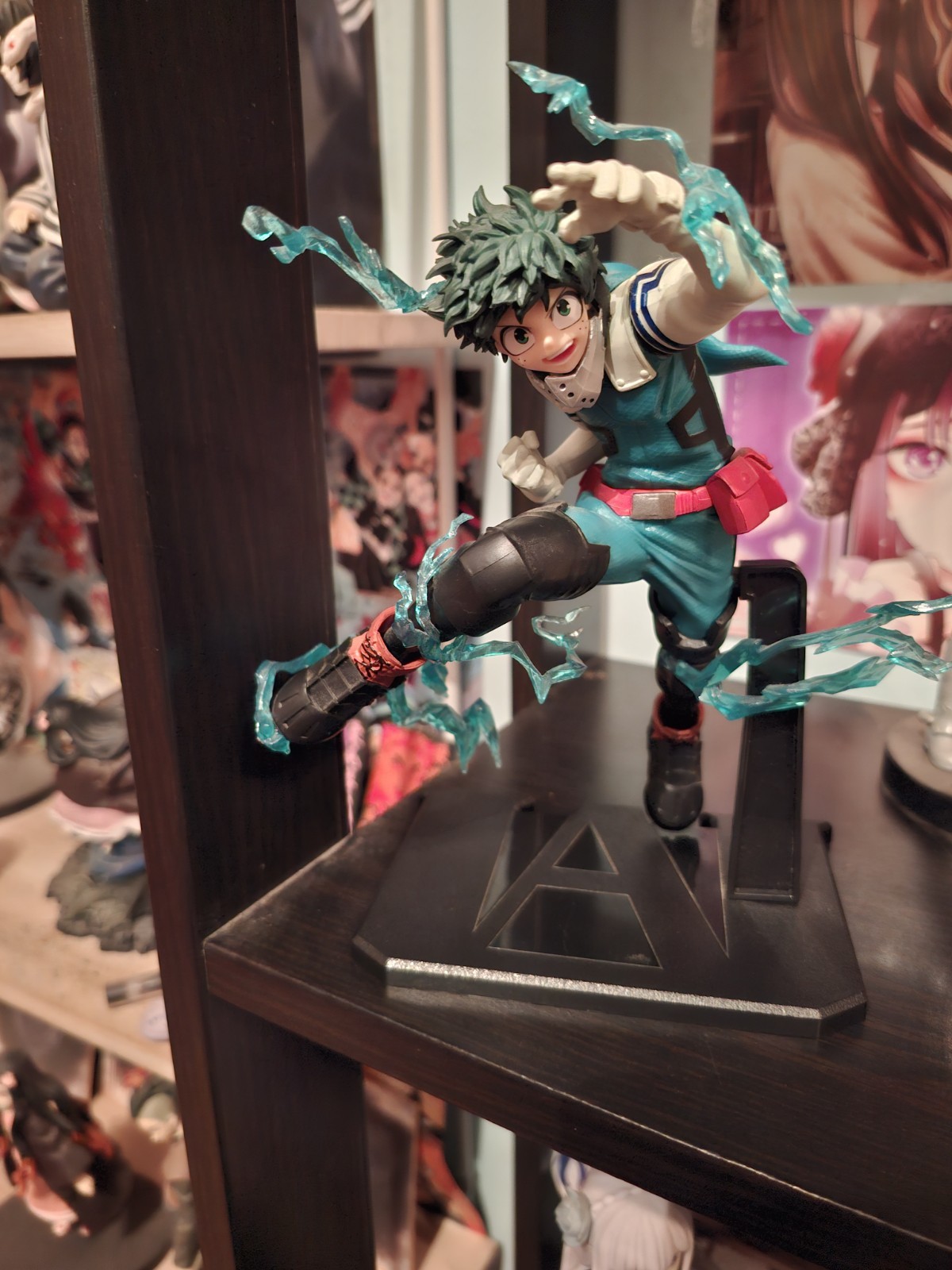 3 Figuras My Hero Academia: Deku, Bakugo y Todoroki.