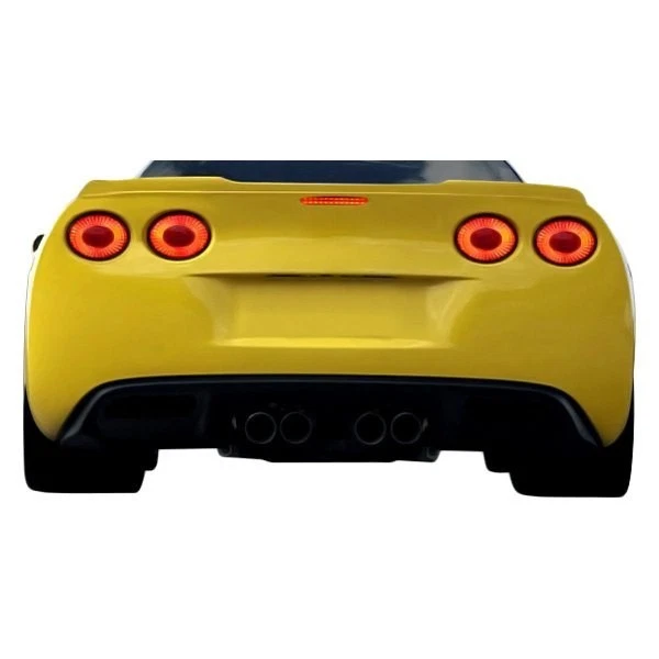 For Chevy Corvette 97-13 ZR Edition Style Fiberglass Rear Diffuser Unpainted Foto 4 de 4