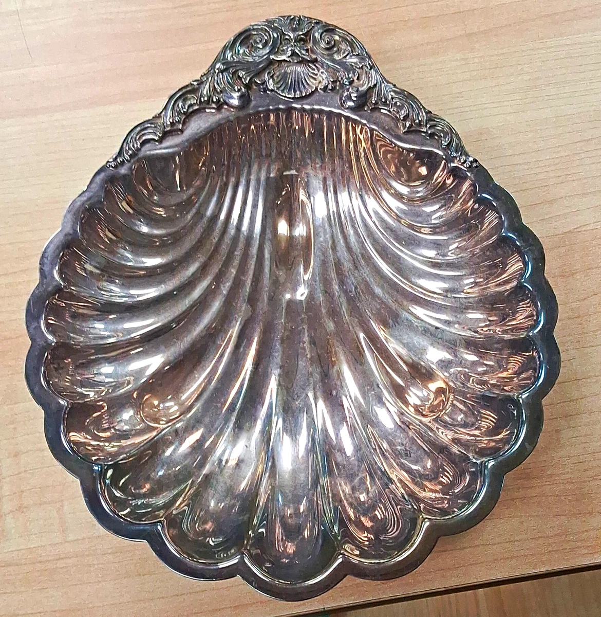 FB Rogers Silver Coin Antique US Silver-Plated Platters & Trays