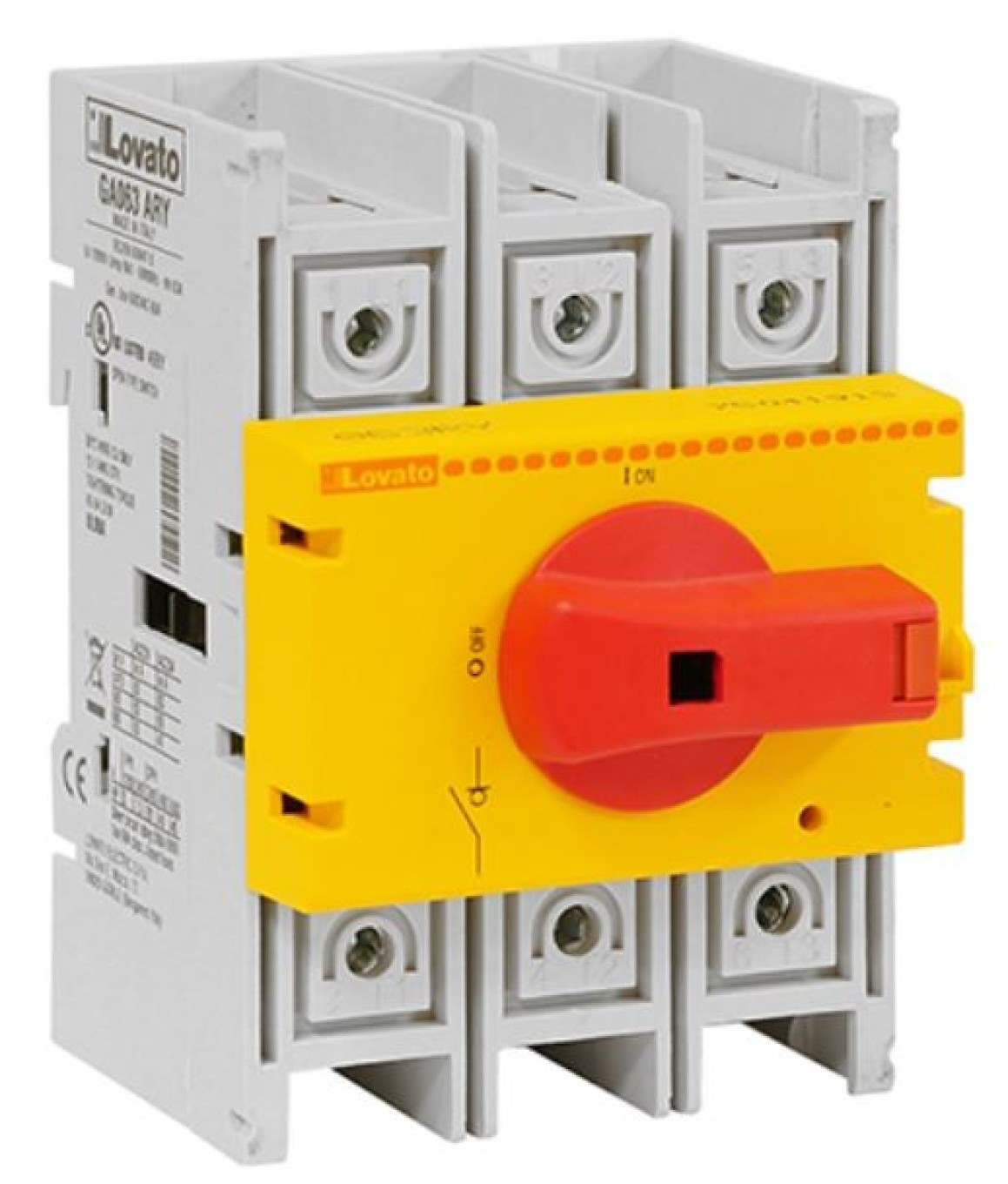 Insulated Disconnect Switch 3P 63A Rotary Knob GA063SARY