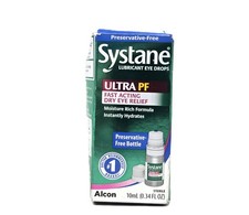 Alcon Systane Ultra PF Preservative-Free Lubricant Hydrates Eye Drops - 10ml