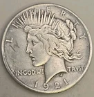 1921 Peace Dollar $1 - Philadelphia Mint