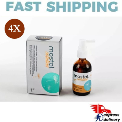 4X Mostal Solution Hair Spray Fast Acting And Highly Effective Solution 50 ml