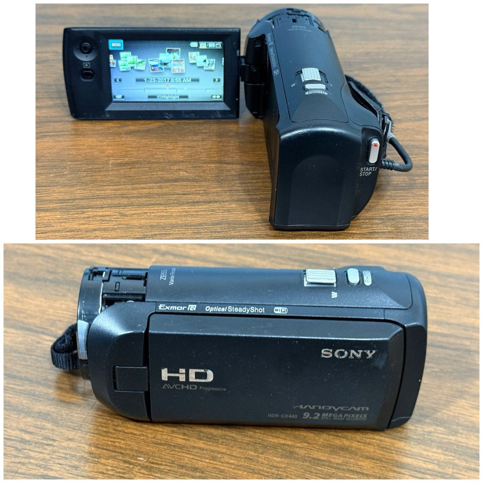 Sony Handycam HDR-CX440 9.2MP Super SteadyShot - USED