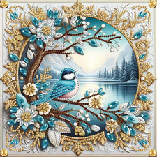 Diamond Painting Kits for Adults Bird, 5D Special Shape Diamond Art Kits for Beg