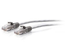 C2G 8FT/2.4M CAT6A SLIM PATCH 28AWG GRAY - C2G30118