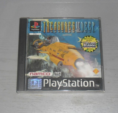 Treasures of the Deep PS1 ( PlayStation 1, 2, 3 ) mit Point Blank Demo