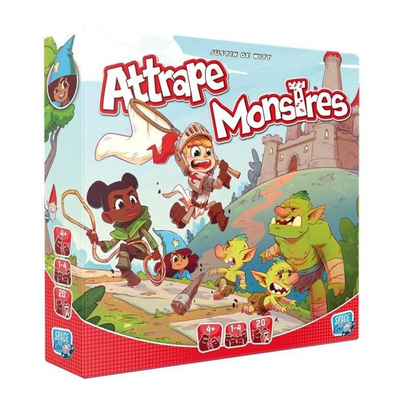 Attrape Monstres Asmodee une idée cadeau originale pour anniversaire d'enfant