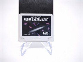 PC Engine Super System Card Ver.3.0 HuCARD CD-ROM&sup2; NEC Japan Tested Working