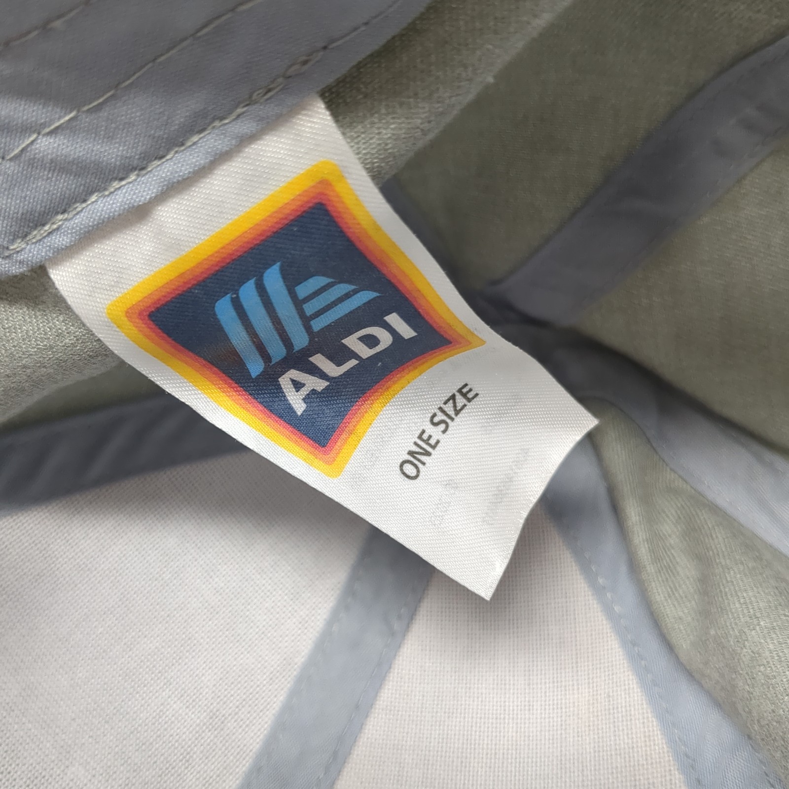 Aldi Strapback Baseball Cap Gray One Size Adjusta… - image 9