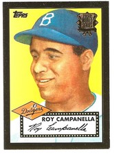 2001 Topps Baseball Roy Campanella 1952 World Series Anniversary Gold #314