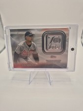 2021 Topps - Topps 70th Anniversary Manufactured Logo Patches Cal Ripken...