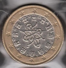 E435 Moneta Coin PORTOGALLO: 1 euro 2004