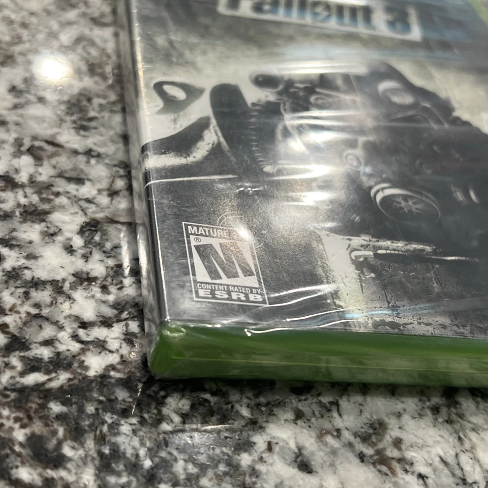 Fallout 3 Do Not Sell Before DNSB Microsoft Xbox 360 Sealed Brand NEW 1st Print - Image 2 of 4
