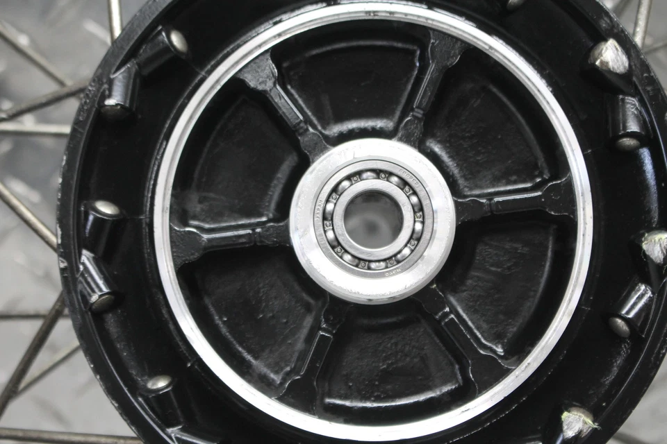 2015 KAWASAKI KLR650 TAKASAGO REAR WHEEL RIM J17M/CXMT2.50 - Image 3 of 4