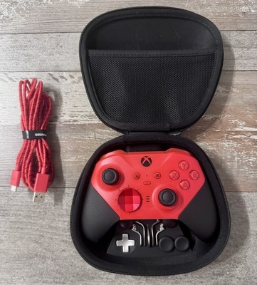 Microsoft Xbox Elite 2 Wireless Controller Series X S One Rot Red Top Zustand