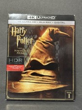 Harry Potter and the Sorcerer's Stone Ultra HD, 2001 With Slip Cover