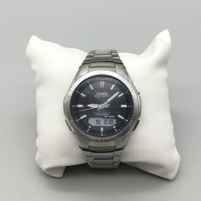 Casio Wave Ceptor 5161 WVA-M640 Mens Watch 43mm Black Dial Solar