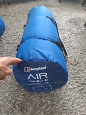 Berghaus Air Single Self-Inflating Mat R Valve 6.9 Used Once Blue Festival Camp