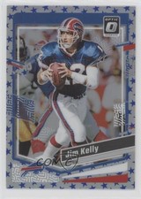 2023 Panini Donruss Optic Stars Prizm Jim Kelly #21 HOF 0xi8