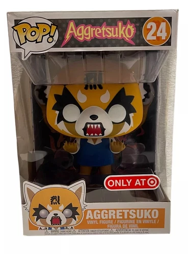 Funko Pop Vinyl Figure Jumbo 10 in Aggretsuko by Sanrio (Rage) #24