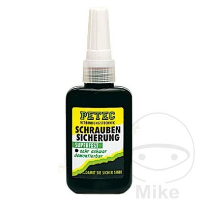 PETEC High strength screw fixing glue 50 GR