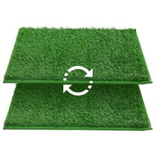 Dog Grass Pee Pads, Artificial Dog Grass Pads for Potty Tray, Fake Grass for ...