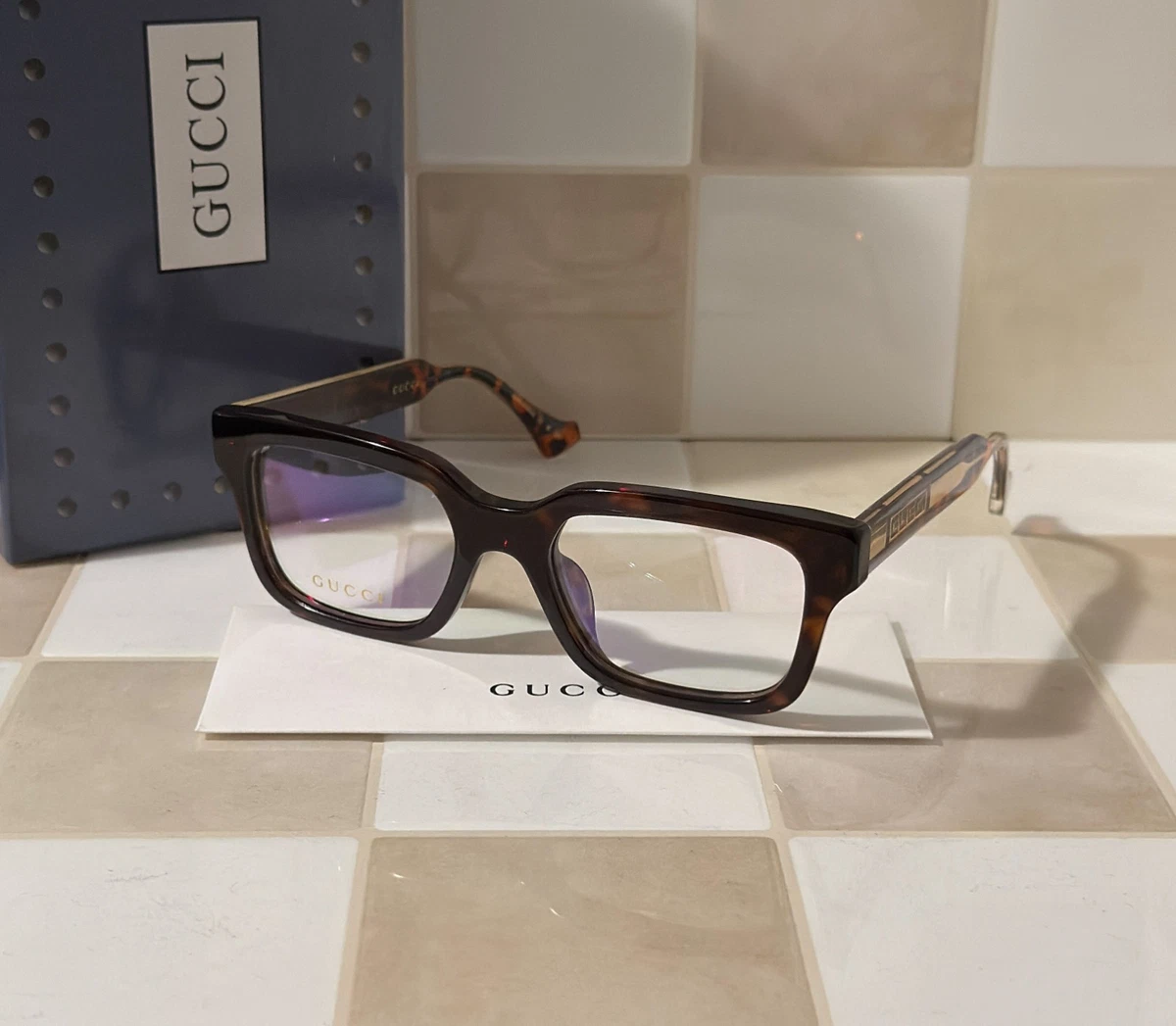 Gucci Clear Sunglasses for Men for sale | eBay