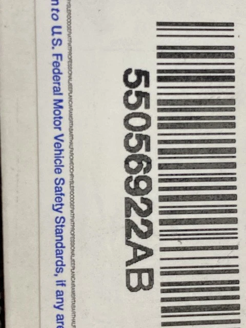 55056922AB A/C жидкостная леска для 2007-10 RAM 2500 3500 - Изображение 4 из 4