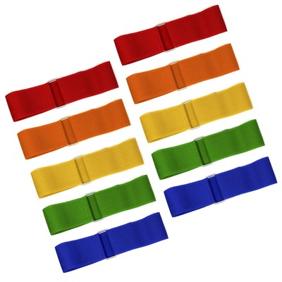 10 PCS 3 Legged Race Bands Three 10 3 