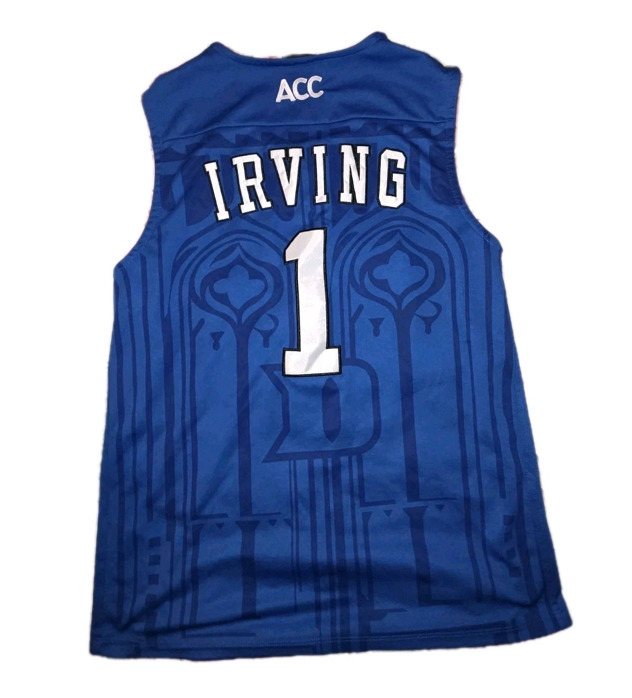 Nike Duke Blue Devils Kyrie Irving Elite Jersey #1 Small Away Blue