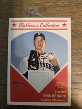 2008 Topps Heritage - Clubhouse Collection Relic Erik Bedard #HCCEB Mariners 