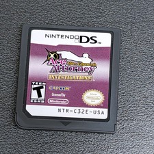 Nintendo DS Ace Attorney Investigations Miles Edgeworth Game Cartridge Only