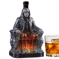 O zzy Osbourne Whiskey bottle Rock Singer Shaped Whiskey Glass 300ml