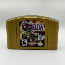 The Legend of Zelda Majoras Mask Nintendo 64 N64 Authentic NON HOLO Tested Clean