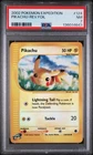 PSA 7 PIKACHU 124/165 | Exepedition Reverse Holo WOTC Graded Pokemon Card