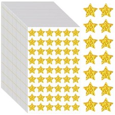2160 Pcs Gold Stars Stickers - 0.6" Star Stickers for Reward