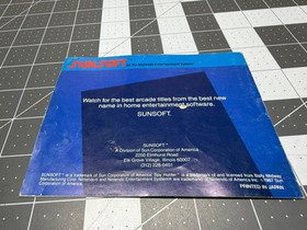 Spy Hunter Nintendo NES Manual Only ~ Instruction Booklet