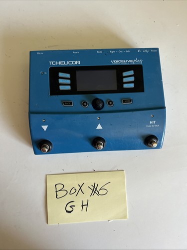 TC-HELICON VoiceLive Play Vocal Harmony Effect Processor Pedal ...