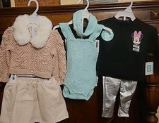 Baby Girls Clothing Lot 7 Pc Size 12m Disney, Jessica S, Rachael Zoe, Nike  89