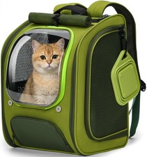 Large Cat Backpack Carrier - Ergonomic Bubble Design, Spacious Comfortable, Gr