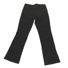 VTG Women's Velvet Pants Black Boot Cut 8 Holiday Parties NYE Y2K Witchy Goth